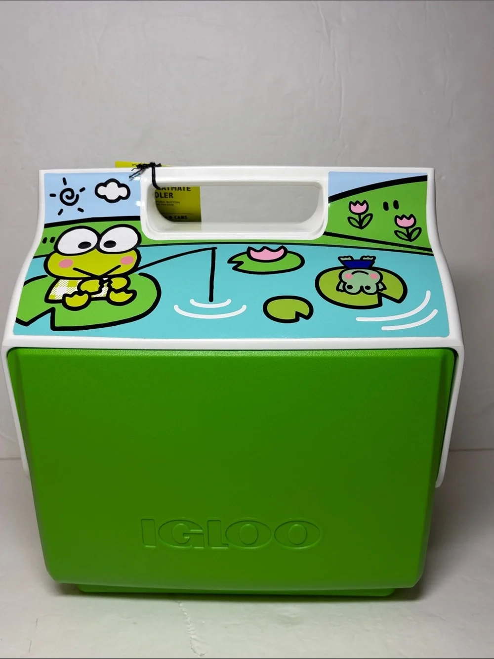 Sanrio Hello Kitty KEROPPI 6 Cans Cooler Insulated Igloo Playmate NWT
